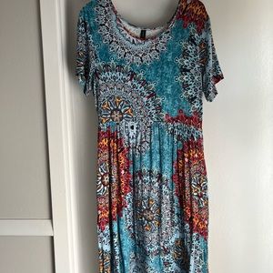 Summer dress-colorful and comfortable